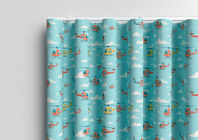 Sky Patrol, Horizon - Made to Measure Curtains - Image 13